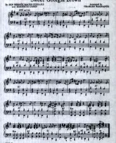 télécharger la partition d'accordéon Sweet Georgia Brown au format PDF