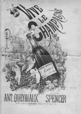 télécharger la partition d'accordéon Vive le champagne au format PDF
