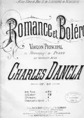 télécharger la partition d'accordéon Romance et Boléro Op.50 au format PDF