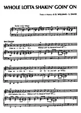 télécharger la partition d'accordéon Whole lotta shakin' going' on (Shake baby shake) au format PDF