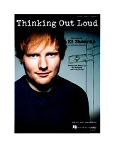 télécharger la partition d'accordéon Thinking out loud au format PDF