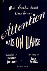 télécharger la partition d'accordéon Attention au format PDF