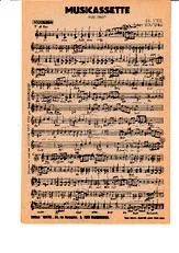 télécharger la partition d'accordéon Musicassette au format PDF