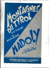télécharger la partition d'accordéon Montagnes du Tyrol (avec partie : piano et mib) au format PDF