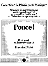 télécharger la partition d'accordéon POUCE ! au format PDF