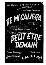 télécharger la partition d'accordéon De mi caliera au format PDF