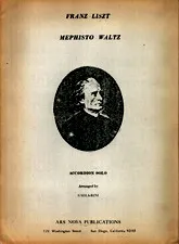 télécharger la partition d'accordéon Mephisto Waltz au format PDF