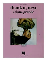 télécharger la partition d'accordéon Ariana Grande - Thank U, Next - 12 titres au format PDF
