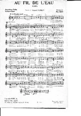 télécharger la partition d'accordéon Au fil de l'eau  (Orchestration) au format PDF