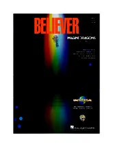 télécharger la partition d'accordéon Believer au format PDF