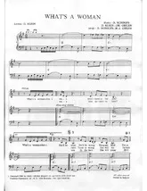 télécharger la partition d'accordéon Vaya Con Dios - What's A Woman  au format PDF