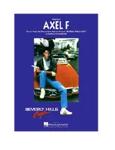 télécharger la partition d'accordéon Axel F (Film  au format PDF