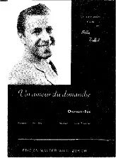 télécharger la partition d'accordéon Un amour du dimanche au format PDF