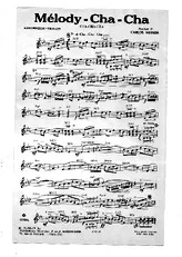 télécharger la partition d'accordéon Melody cha cha (orchestration) au format PDF