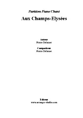 télécharger la partition d'accordéon Aux Champs-Elysées au format PDF