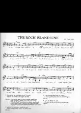 télécharger la partition d'accordéon The Rock Island Line au format PDF