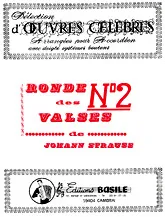 télécharger la partition d'accordéon Ronde des valses N°2 au format PDF