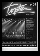 télécharger la partition d'accordéon Top Ten n°54 au format PDF