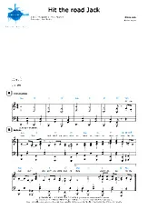 télécharger la partition d'accordéon Hit the road Jack (Niveau expert) au format PDF