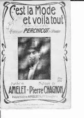 télécharger la partition d'accordéon C'est la mode et voilà tout au format PDF