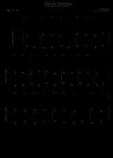 télécharger la partition d'accordéon Bal de Sarzeau au format PDF