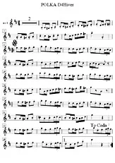 télécharger la partition d'accordéon Polka d'Hiver au format PDF