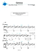 télécharger la partition d'accordéon Corsica (Niveau 2) au format PDF