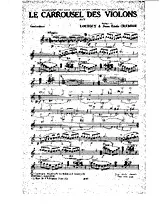 télécharger la partition d'accordéon Le carrousel des violons au format PDF