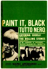 télécharger la partition d'accordéon Paint it, black (Tutto nero) au format PDF