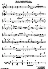 télécharger la partition d'accordéon ZELDA DANSE LE BOLERO au format PDF