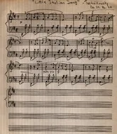 télécharger la partition d'accordéon Italian Song au format PDF