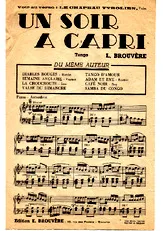 télécharger la partition d'accordéon UN SOIR A CAPRI au format PDF
