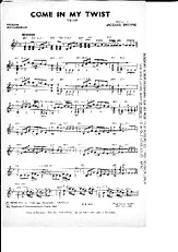 télécharger la partition d'accordéon come in my twist au format PDF