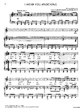 télécharger la partition d'accordéon I hear you knockin'  au format PDF