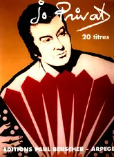 télécharger la partition d'accordéon Editions-Paul-Beuscher-Recueil-Jo-Privat-20-Titres au format PDF