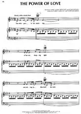 télécharger la partition d'accordéon The power of love au format PDF
