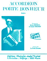 télécharger la partition d'accordéon accordéon porte bonheur + le petit chemin au format PDF
