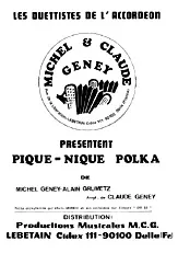 télécharger la partition d'accordéon PIQUE-NIQUE POLKA au format PDF