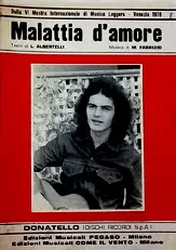 télécharger la partition d'accordéon Malattia D'amore  au format PDF