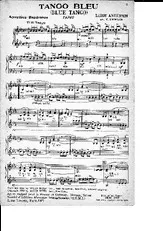 télécharger la partition d'accordéon Tango bleu  (blue tango) au format PDF