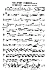 télécharger la partition d'accordéon The lonely sheperd + tender sax (der heinsame hirt) Mix au format PDF