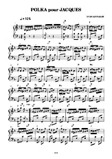 télécharger la partition d'accordéon POLKA POUR JACQUES au format PDF