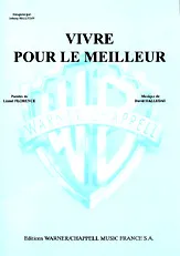 télécharger la partition d'accordéon Vivre pour le meilleur au format PDF