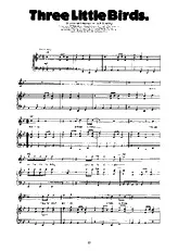 télécharger la partition d'accordéon Three little birds  au format PDF