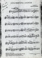 télécharger la partition d'accordéon Accordion Samba au format PDF