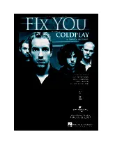 télécharger la partition d'accordéon Fix you au format PDF