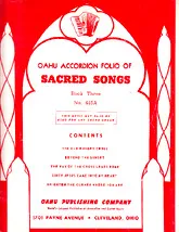 télécharger la partition d'accordéon Aohu Accordion Folio Sacred Songs (Book Three) au format PDF