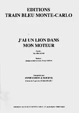 télécharger la partition d'accordéon J'AI UN LION DANS MON MOTEUR au format PDF