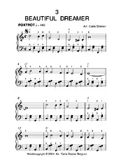 télécharger la partition d'accordéon BEAUTIFUL DREAMER au format PDF