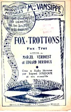 télécharger la partition d'accordéon Fox - Trottons au format PDF